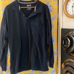 NWOT DULUTH TRADING CO 100% cotton long sleeve front pocket shirt size L